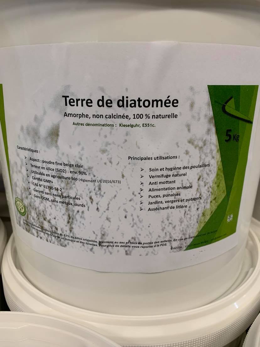 Terre de diatomée à Saint Dié (Vosges) - Agrovosges